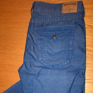 'Ricky' Straight Leg Corduroy Pants